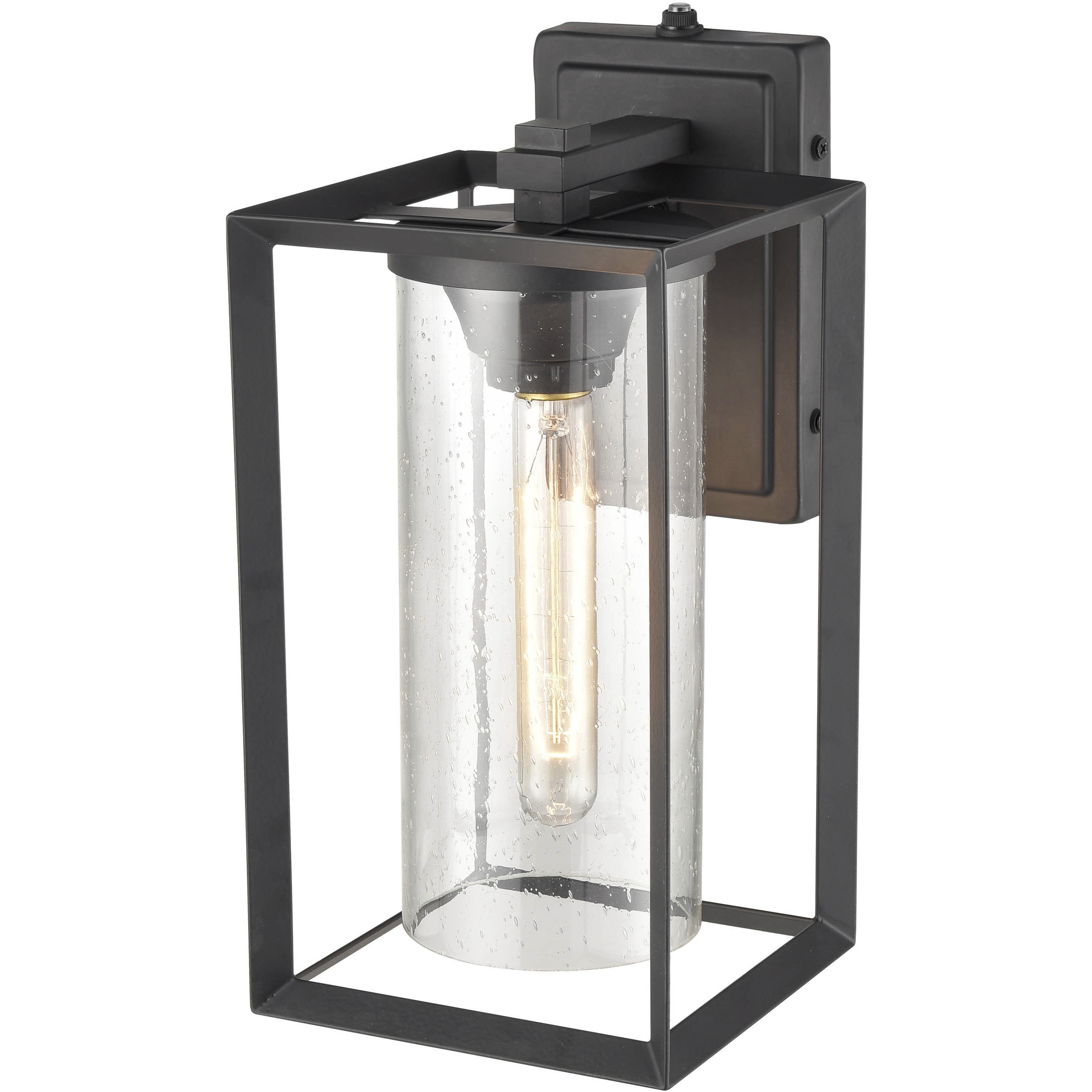 Wheatland 1 Light 13 inch Powder Coated Black Outdoor Wall Sconce
